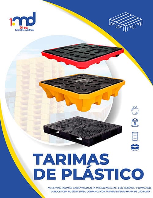 Portada Catálogo Tarima de Plástico 10 Suministros