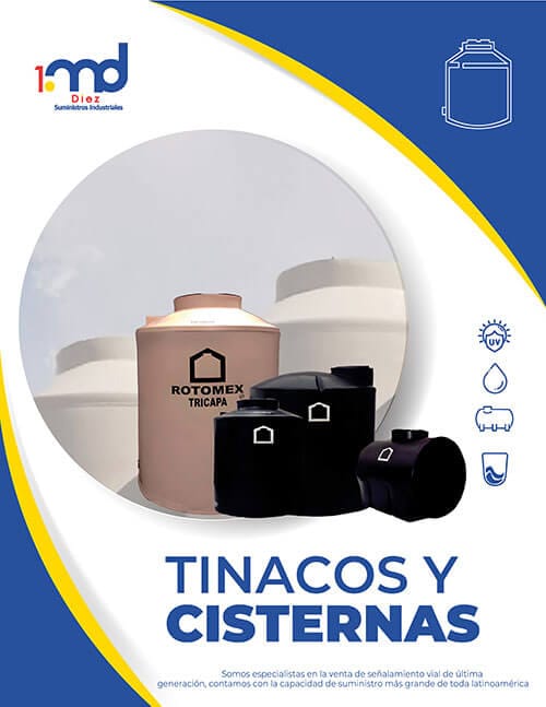 Portada Catálogo Tinacos y Cisternas 10 Suministros