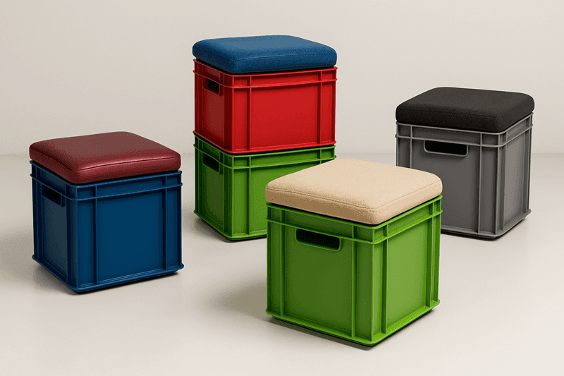 Cajas de plástico ideas