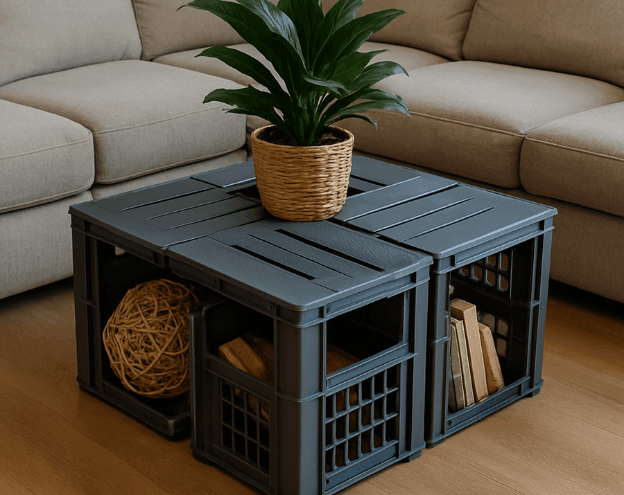 cajas de plástico diy